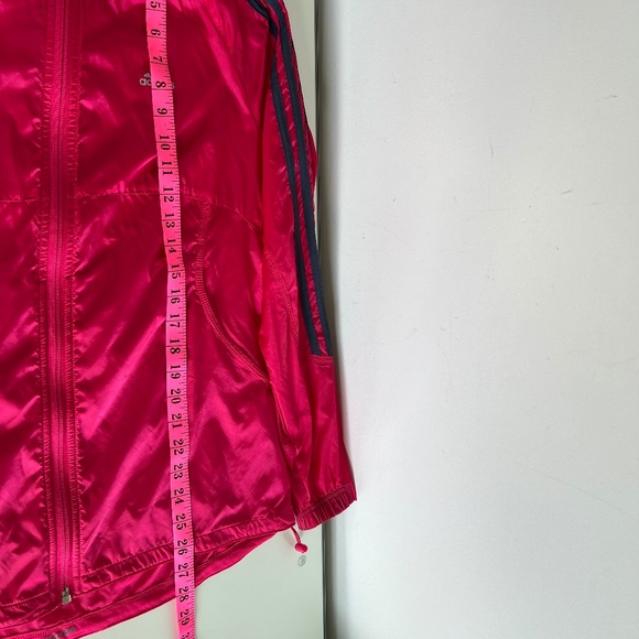 Adidas Running Response Jacket Women's Small Pink Athletic Mesh Breathable - Picture 14 of 16